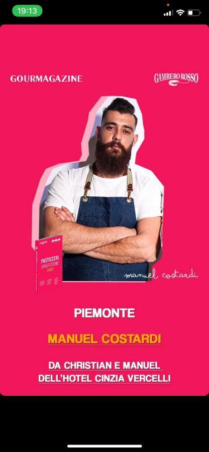 Hotel Cinzia Ristorante Christian E Manuel 베르첼리 외부 사진